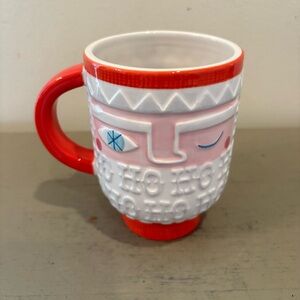 Crate&Barrel Suzy Ultman Santa Mug